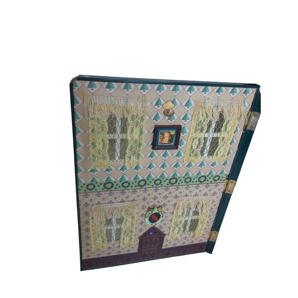 Vintage Holiday Classics Collection Light Up Holiday Wind Up Musical House READ - Picture 3 of 10